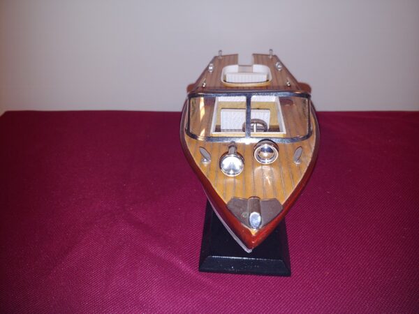 Speedboot op houten sokkel - Afbeelding 5