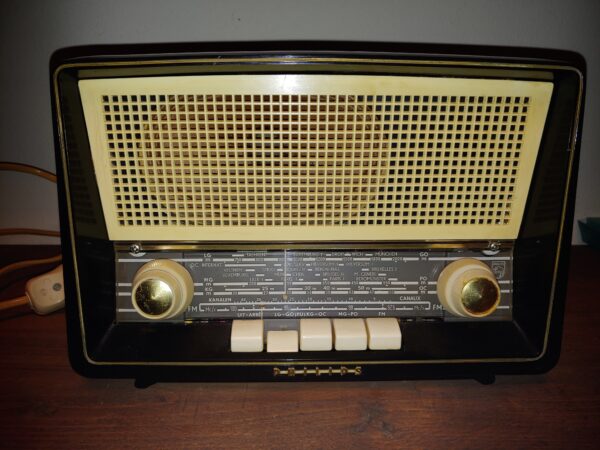 Philips bakelieten radio 1955/1958