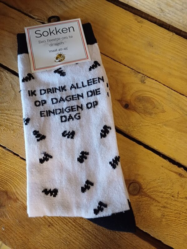 "Drink" sokken