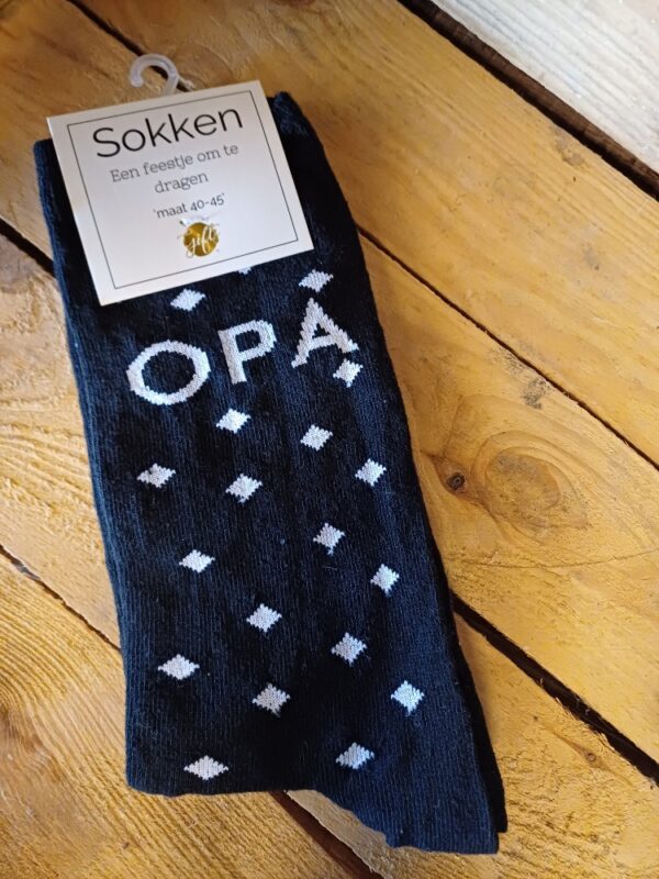 Opa sokken