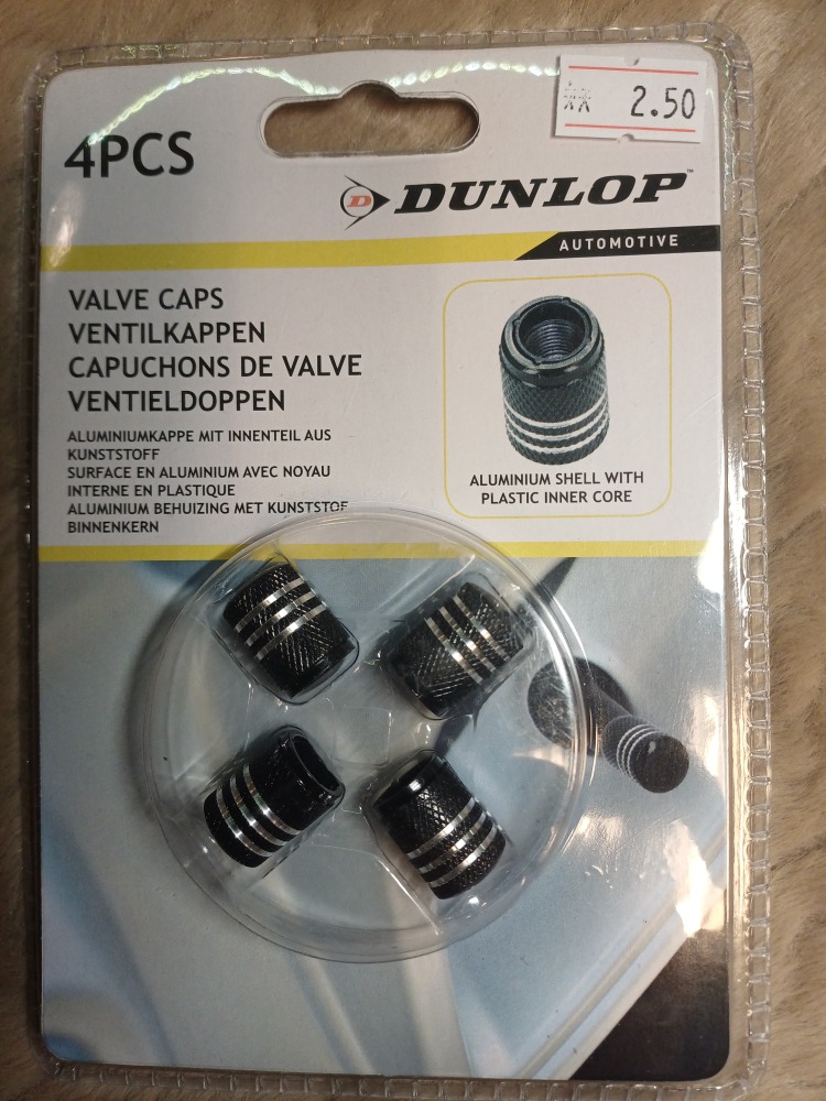 Dunlop ventieldoppen