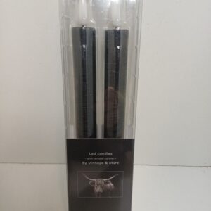 LED kaarsen zwart