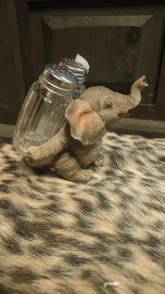 Peper en zout stel olifant - Afbeelding 2