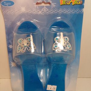 Blauwe prinses schoentjes